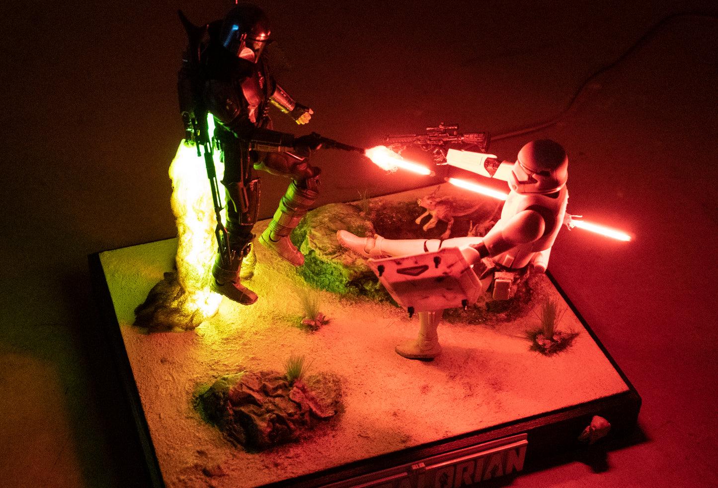 The Mandalorian Star wars Diorama