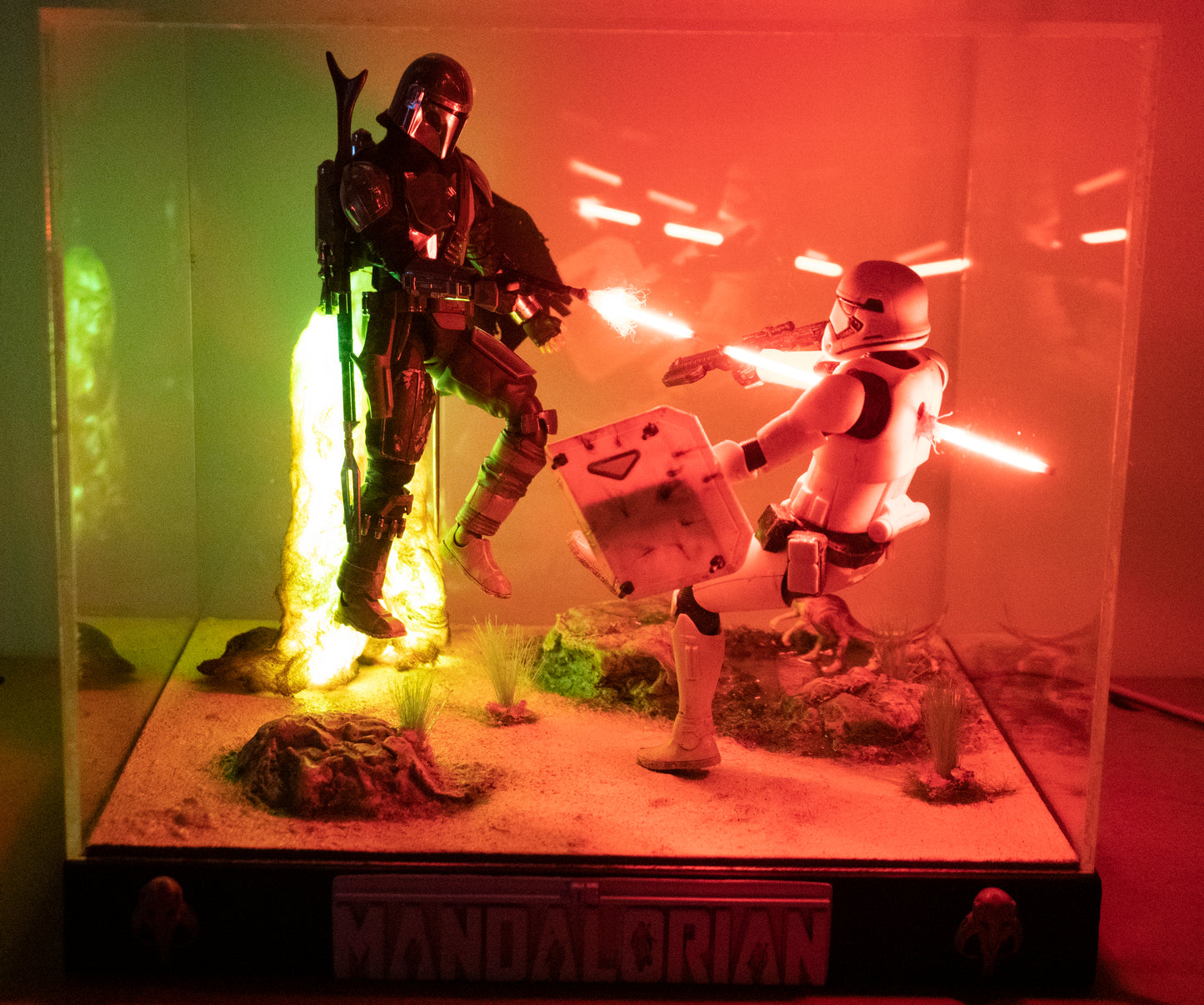 The Mandalorian Star wars Diorama