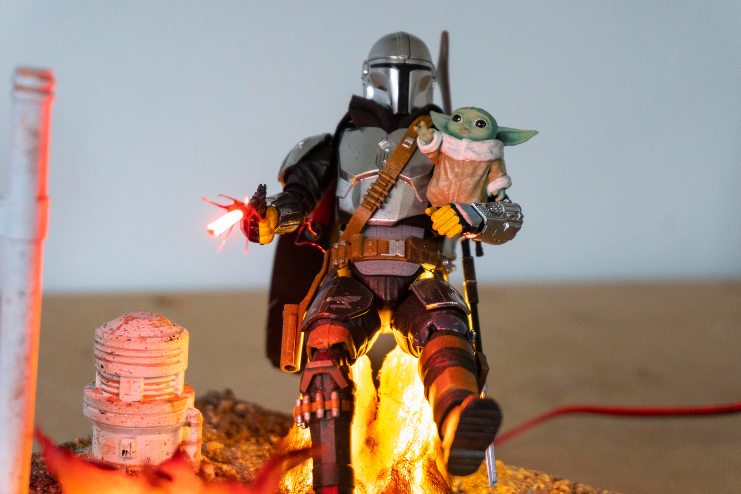 The Mandalorian Star wars Diorama