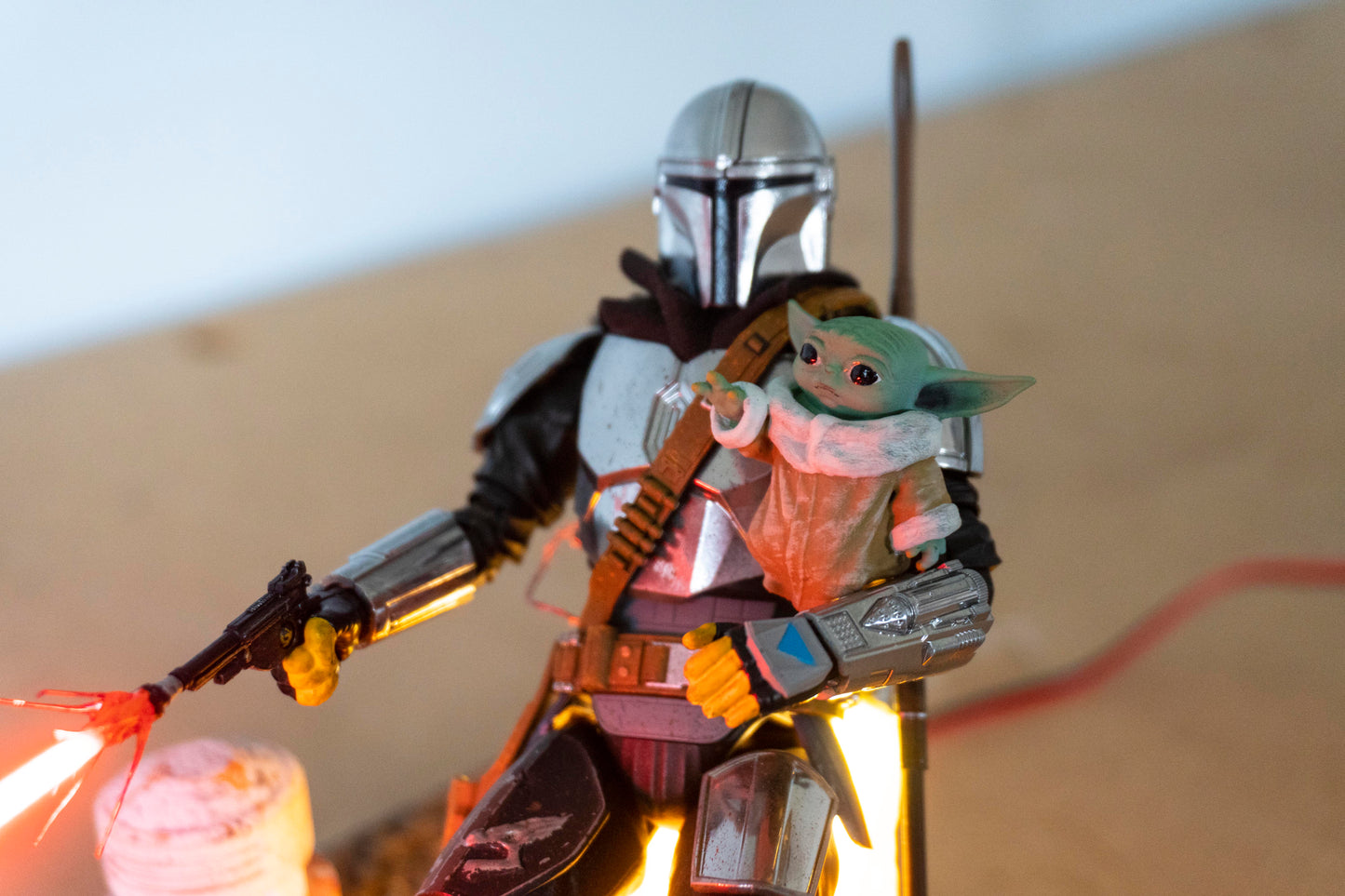 The Mandalorian Star wars Diorama