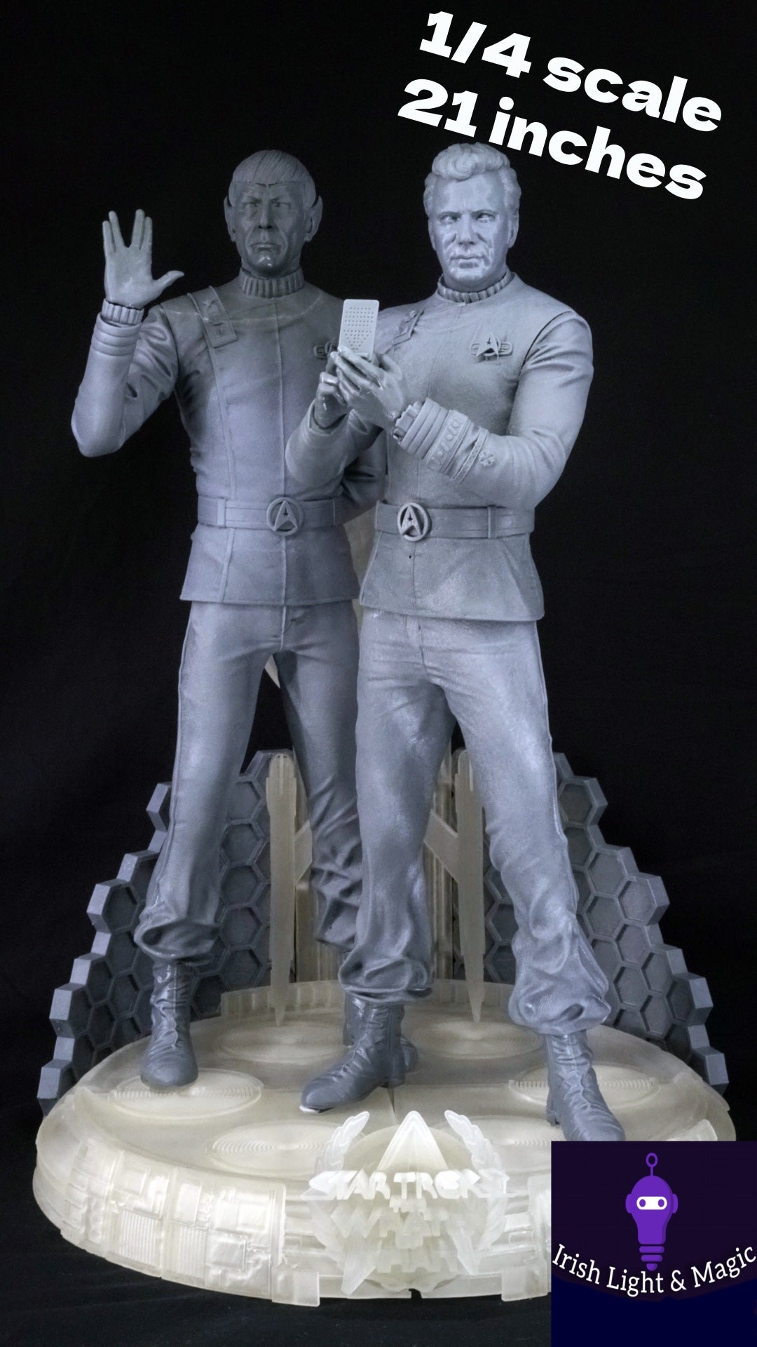 Star Trek Diorama Wrath of Khan 1/4 Scale 21 inches