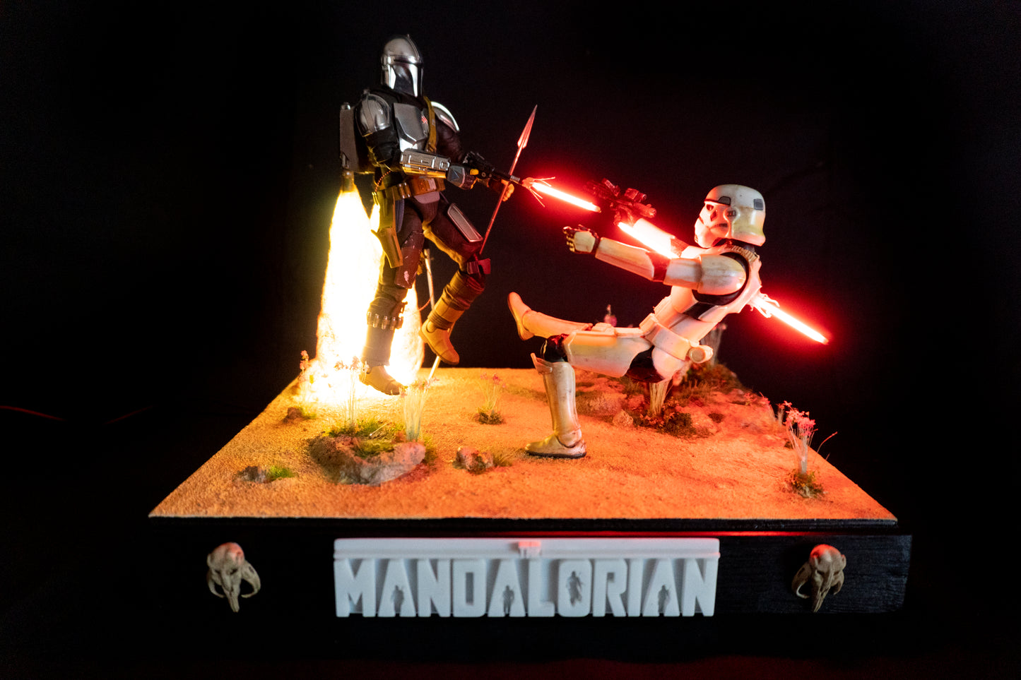 The Mandalorian Star wars Diorama
