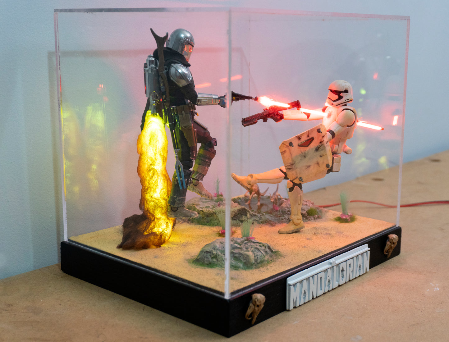 The Mandalorian Star wars Diorama