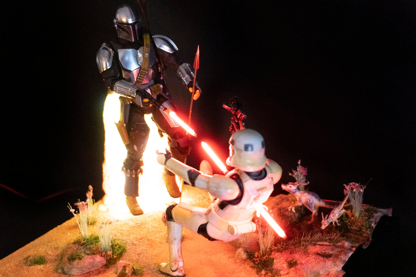 The Mandalorian Star wars Diorama