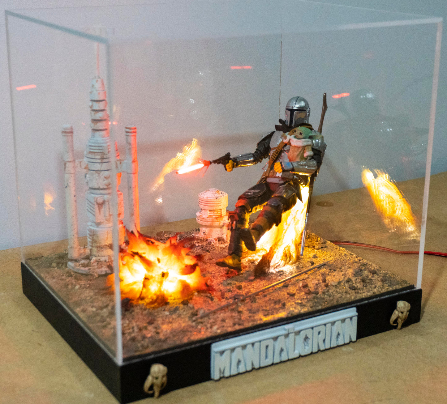 The Mandalorian Star wars Diorama