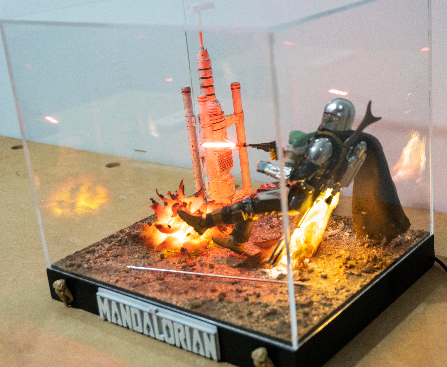 The Mandalorian Star wars Diorama
