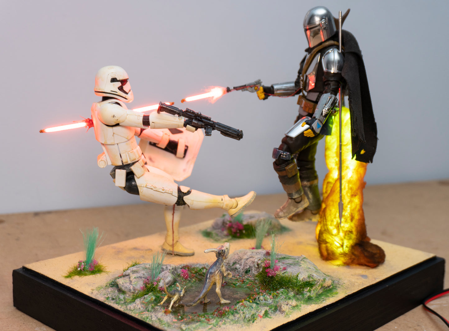 The Mandalorian Star wars Diorama