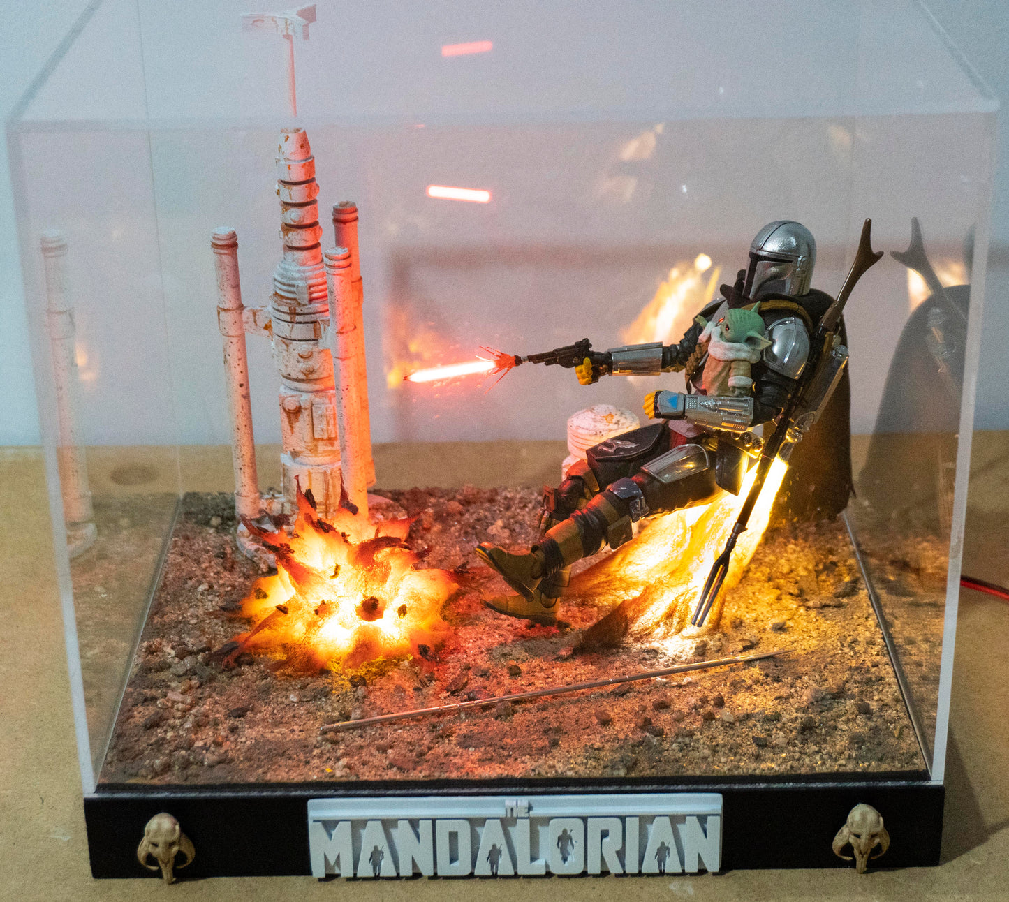 The Mandalorian Star wars Diorama