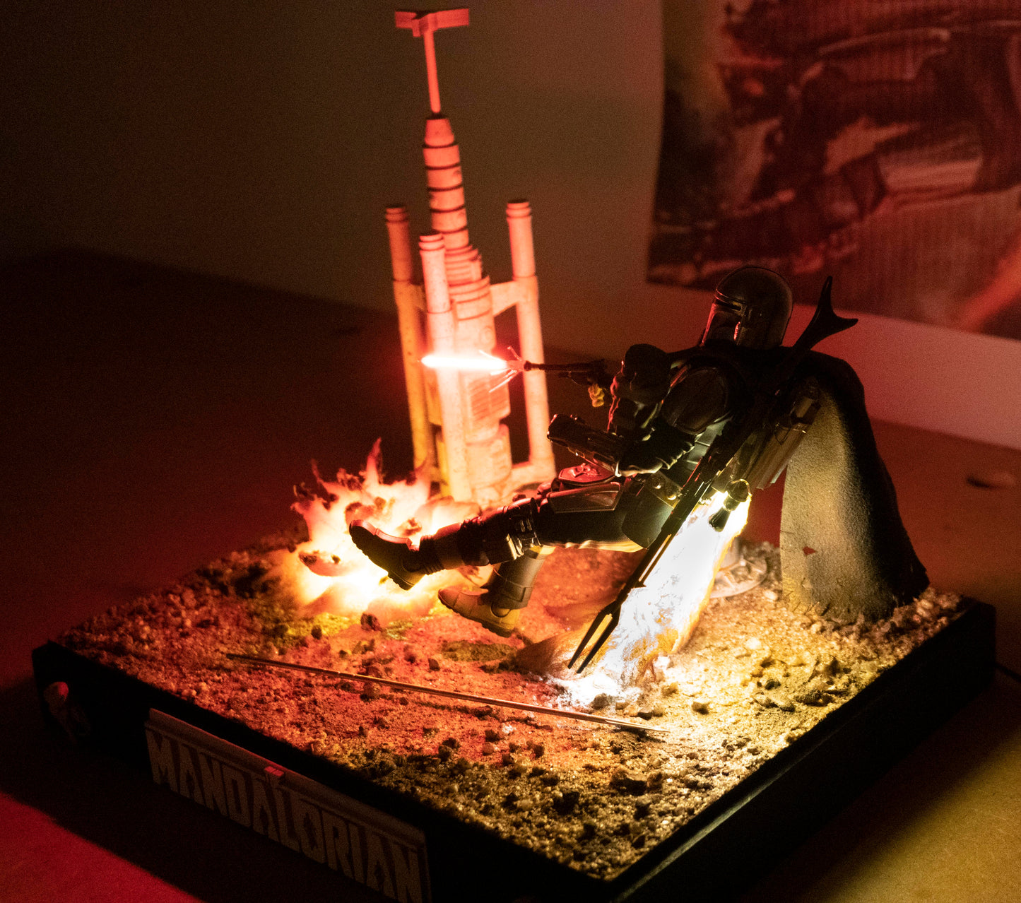 The Mandalorian Star wars Diorama