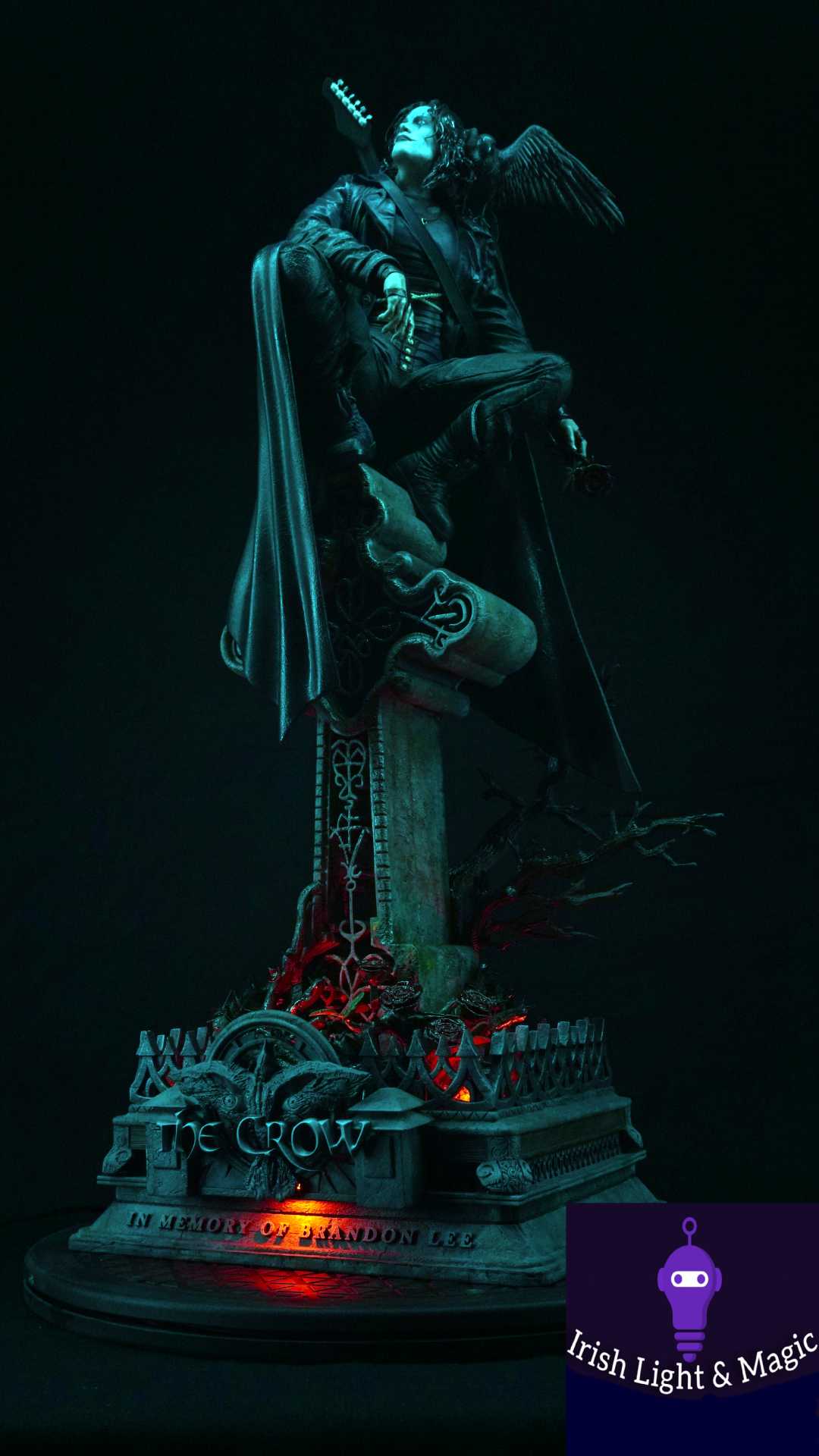 The Crow Eric Draven Statue