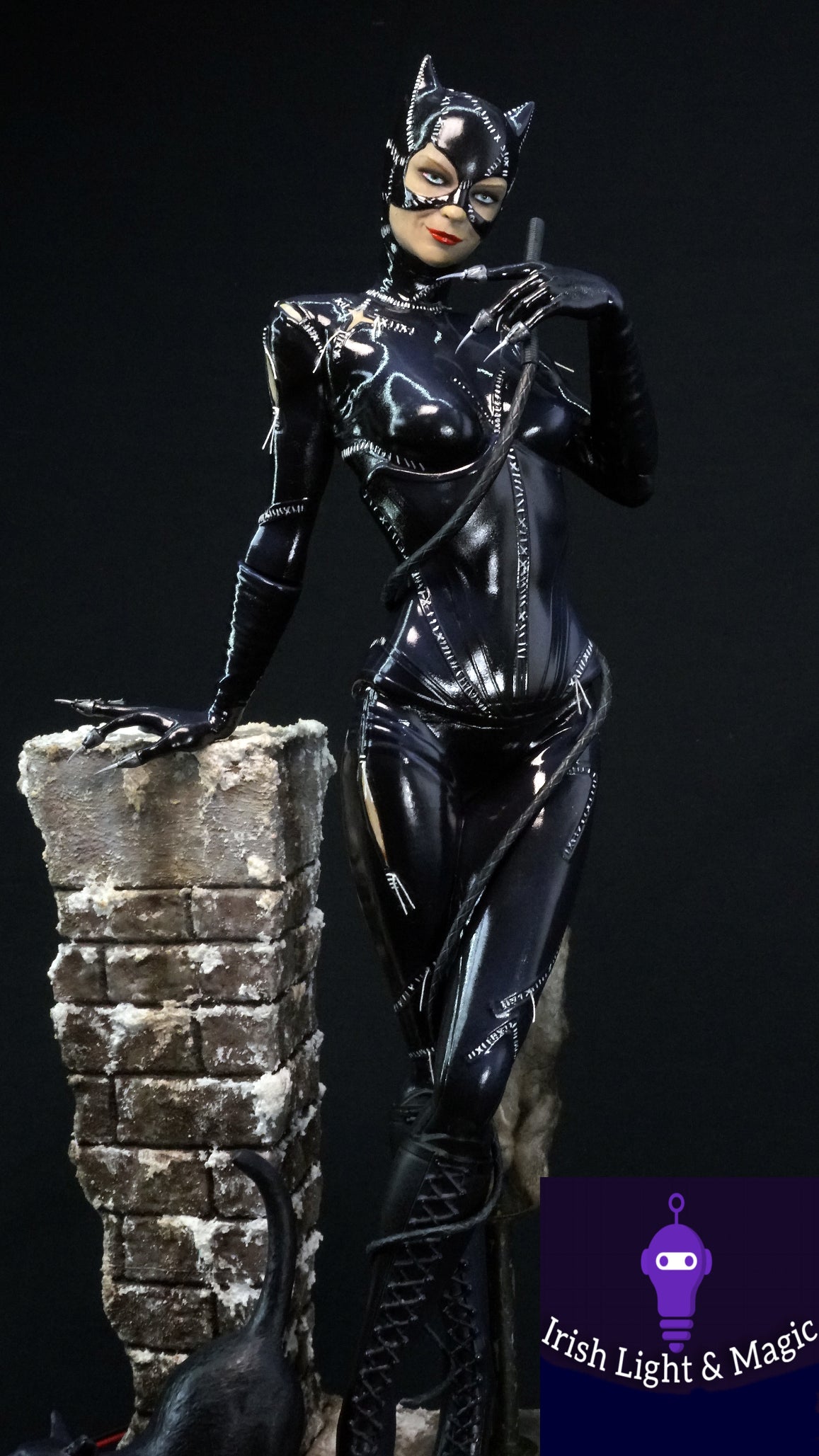 Catwoman Michael Pfeiffer statue Realistic High Detail
