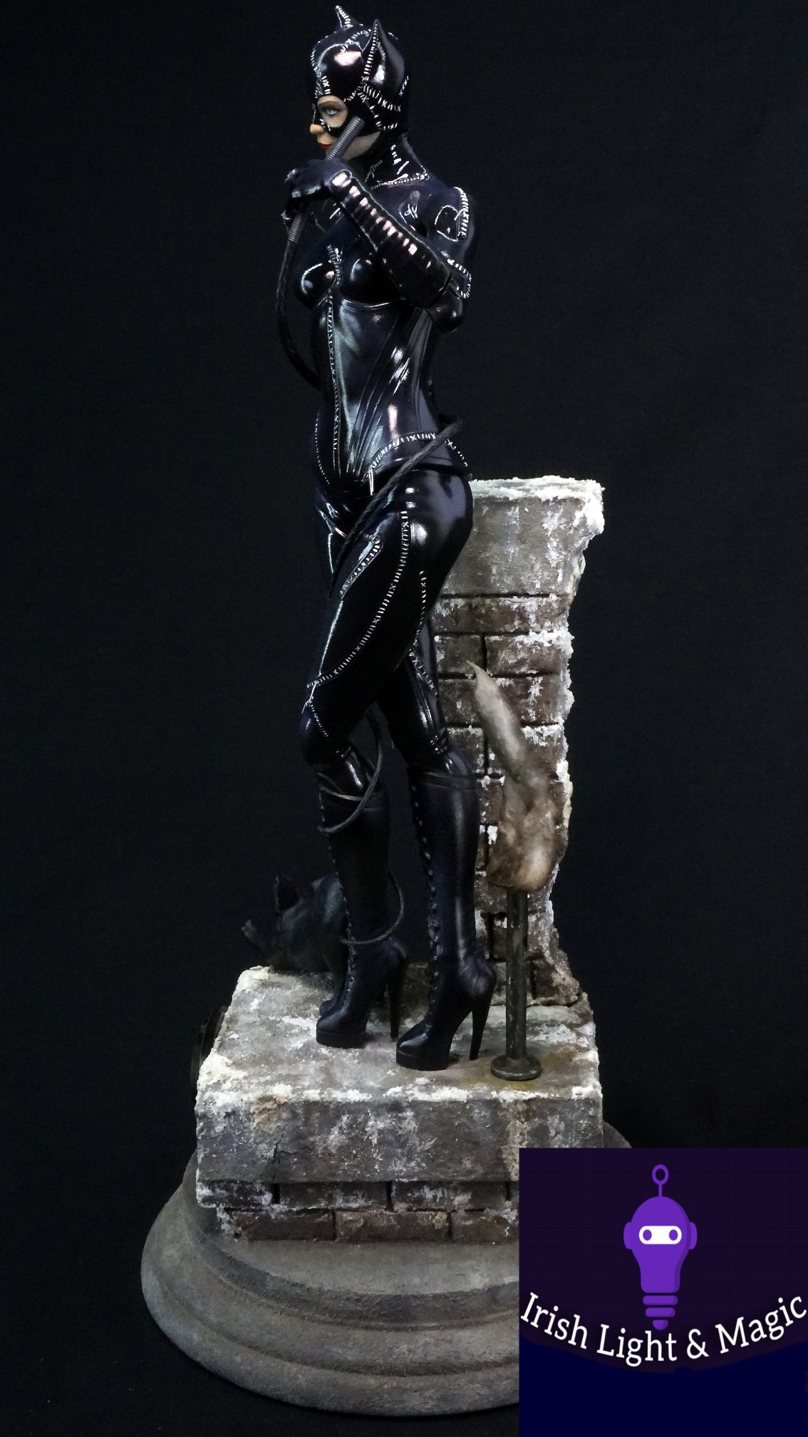 Catwoman Michael Pfeiffer statue Realistic High Detail