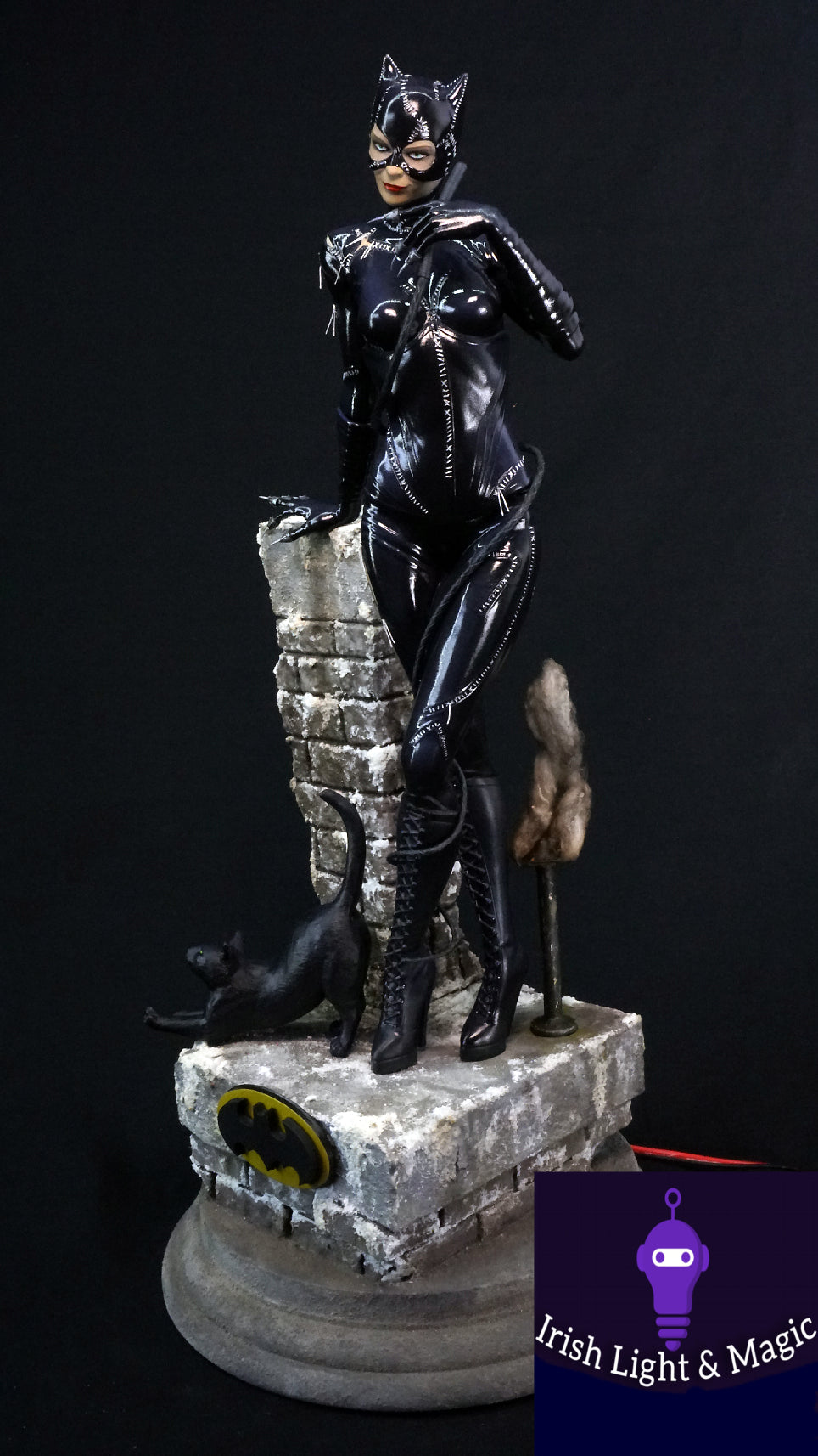 Catwoman Michael Pfeiffer statue Realistic High Detail