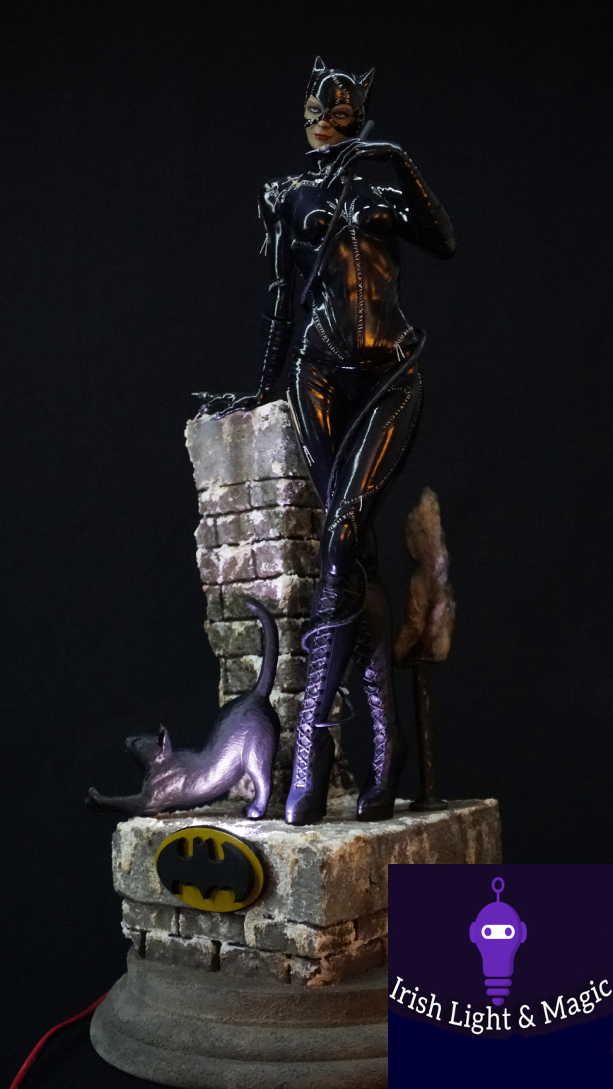 Catwoman Michael Pfeiffer statue Realistic High Detail