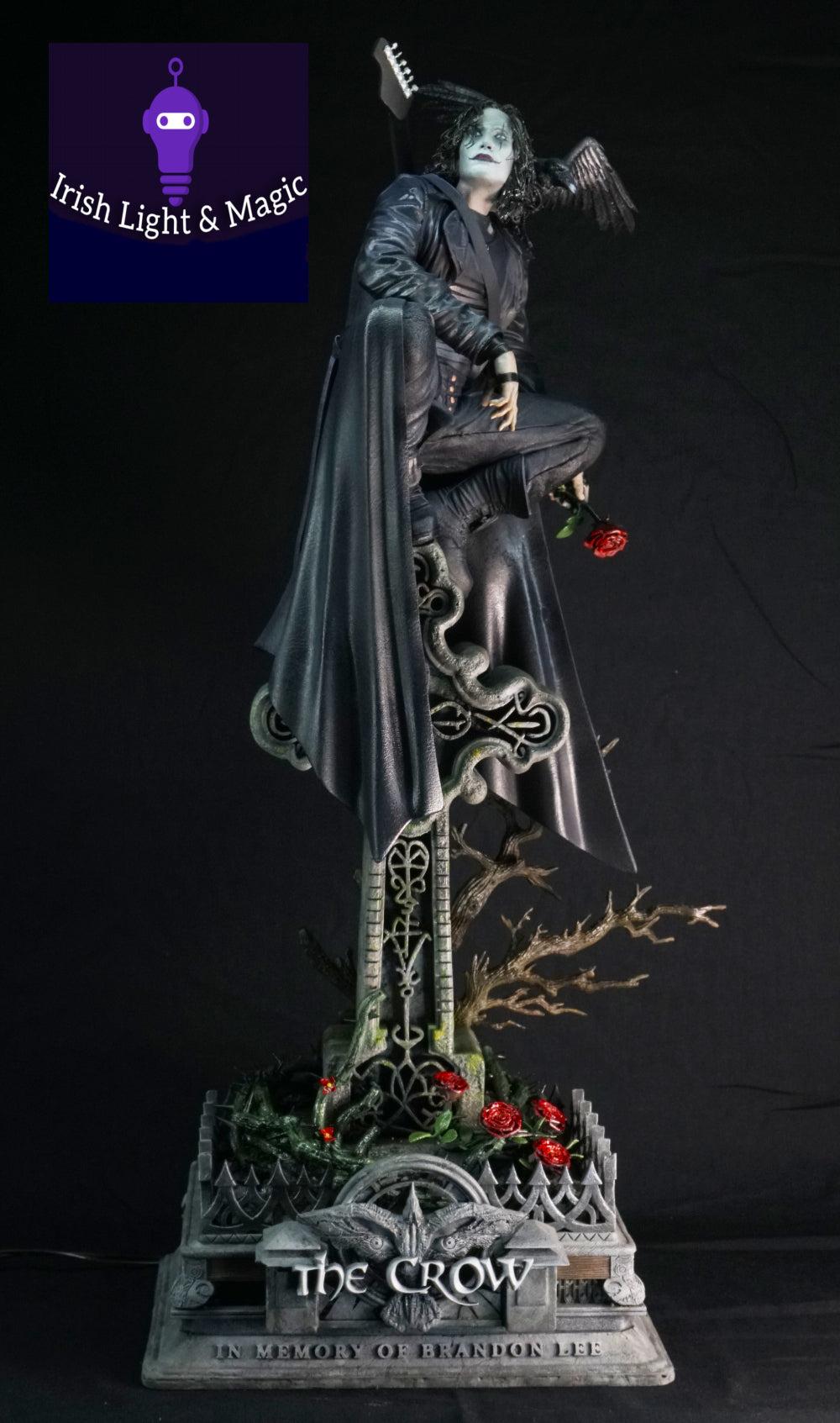 The Crow Eric Draven Statue