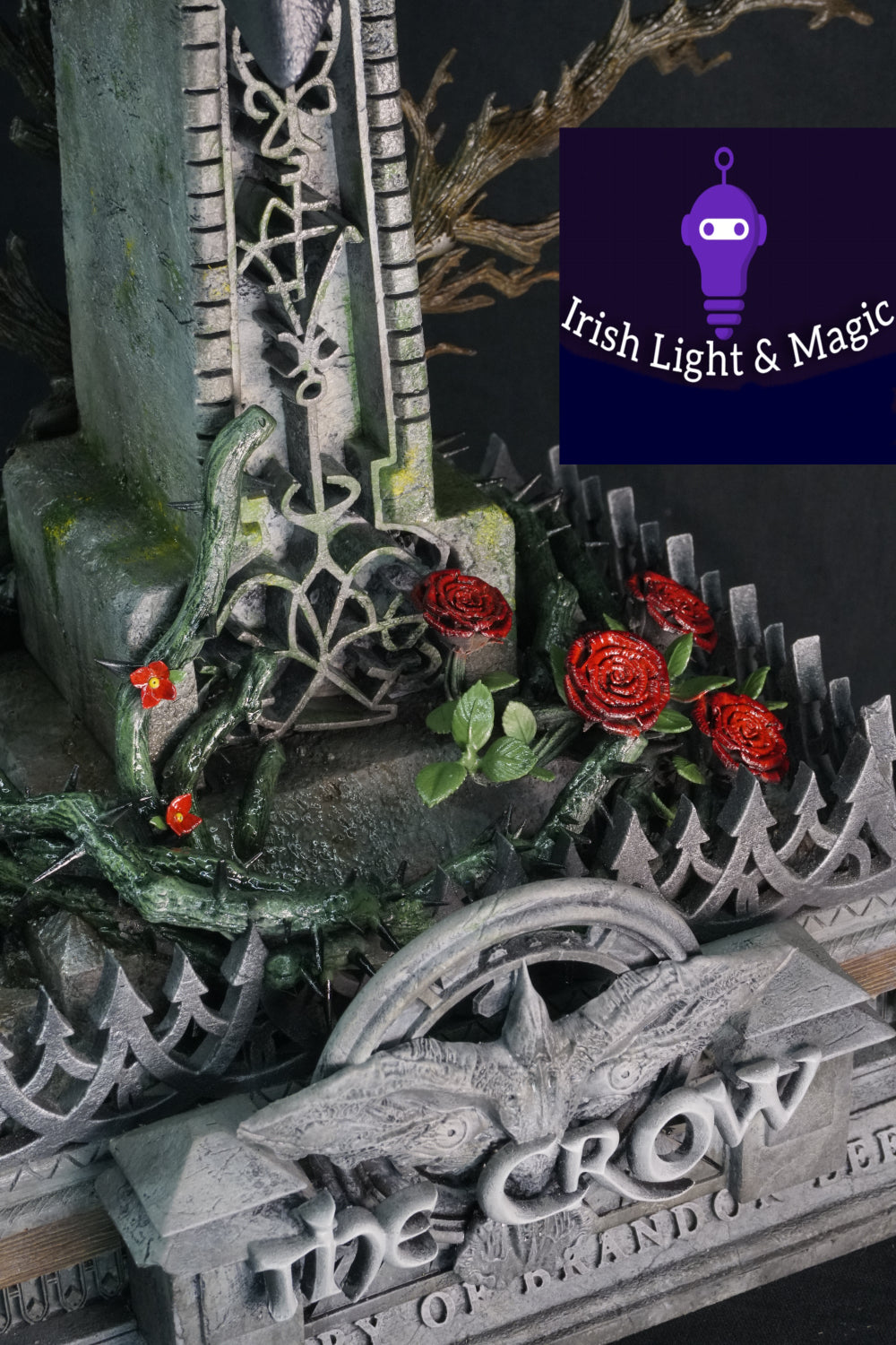 The Crow Eric Draven Statue