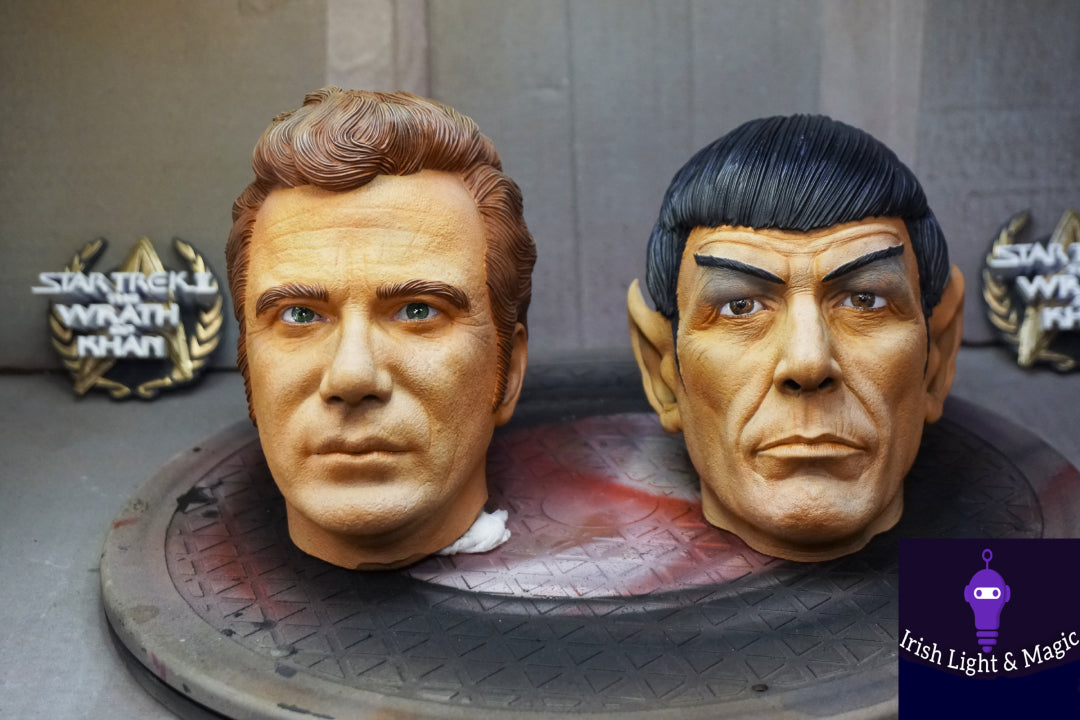Kirk and Spock Bust Star Trek 1/2 Scale