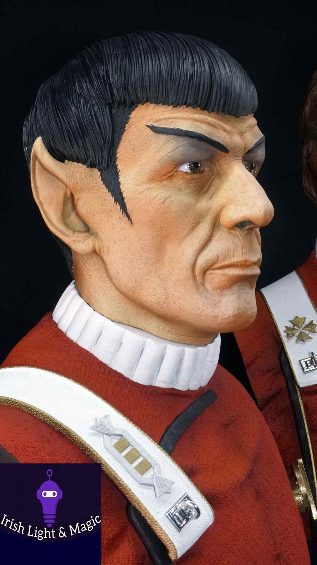 Kirk and Spock Bust Star Trek 1/2 Scale