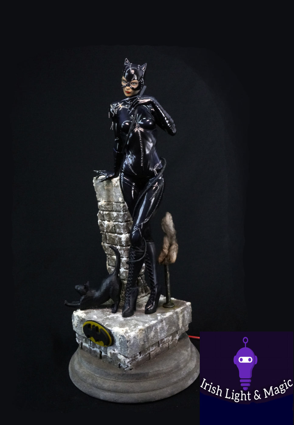 Catwoman Michael Pfeiffer statue Realistic High Detail