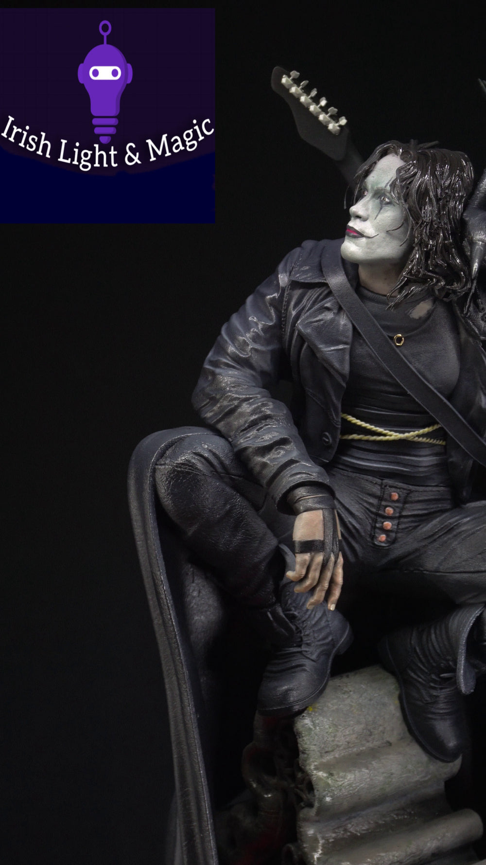 The Crow Eric Draven Statue