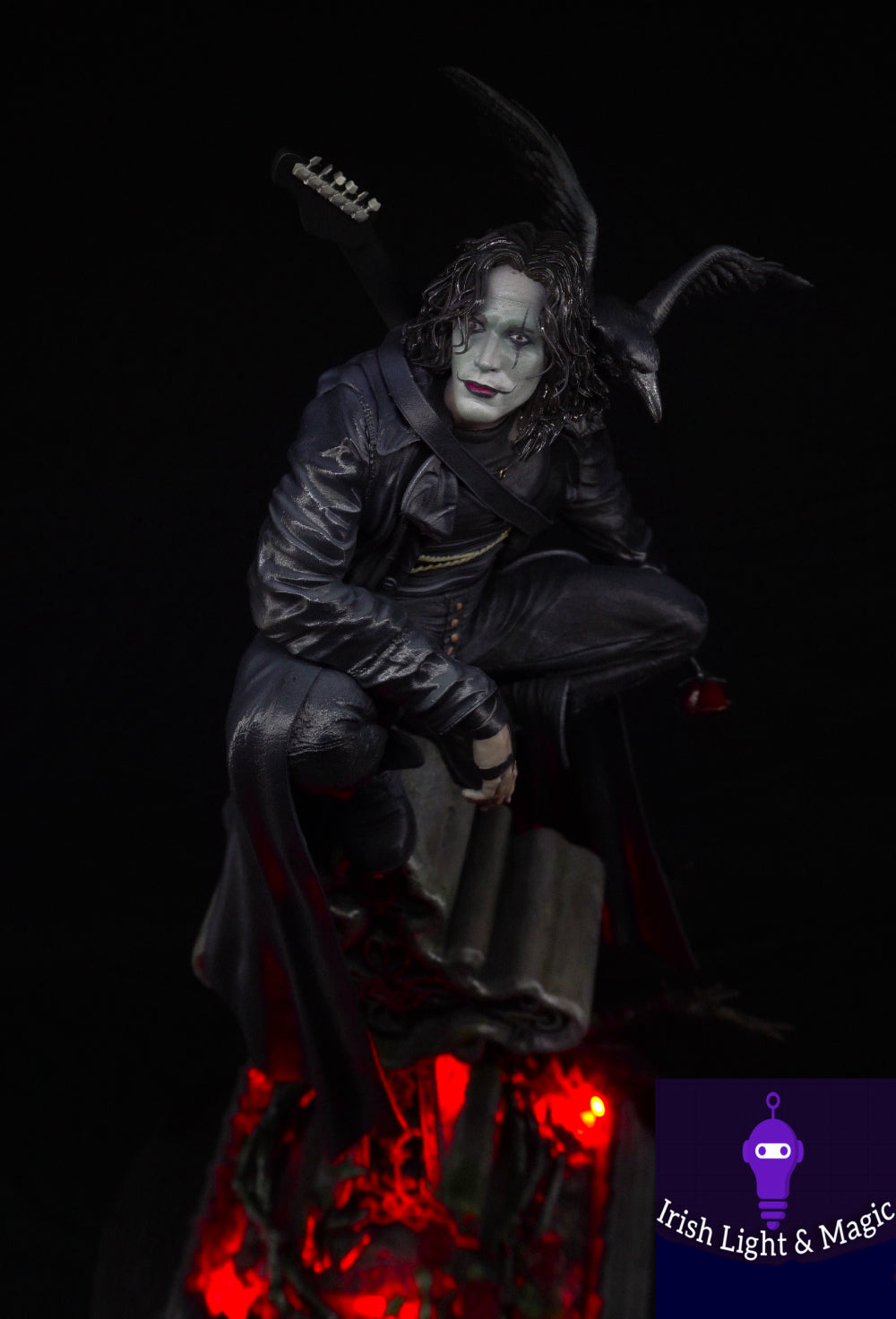 The Crow Eric Draven Statue