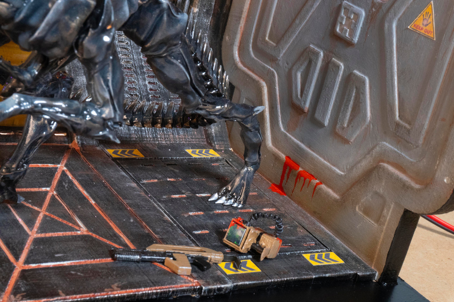 Aliens diorama Alien Queen diorama