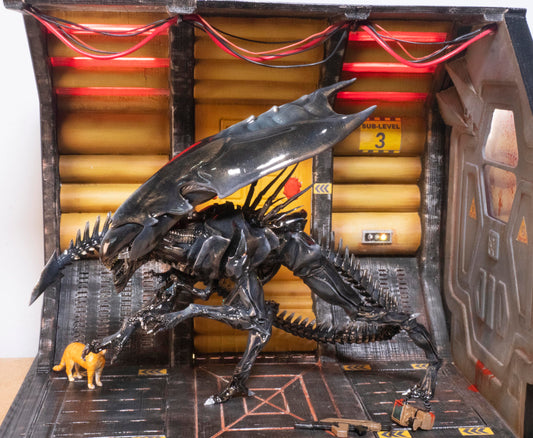 Aliens diorama Alien Queen diorama