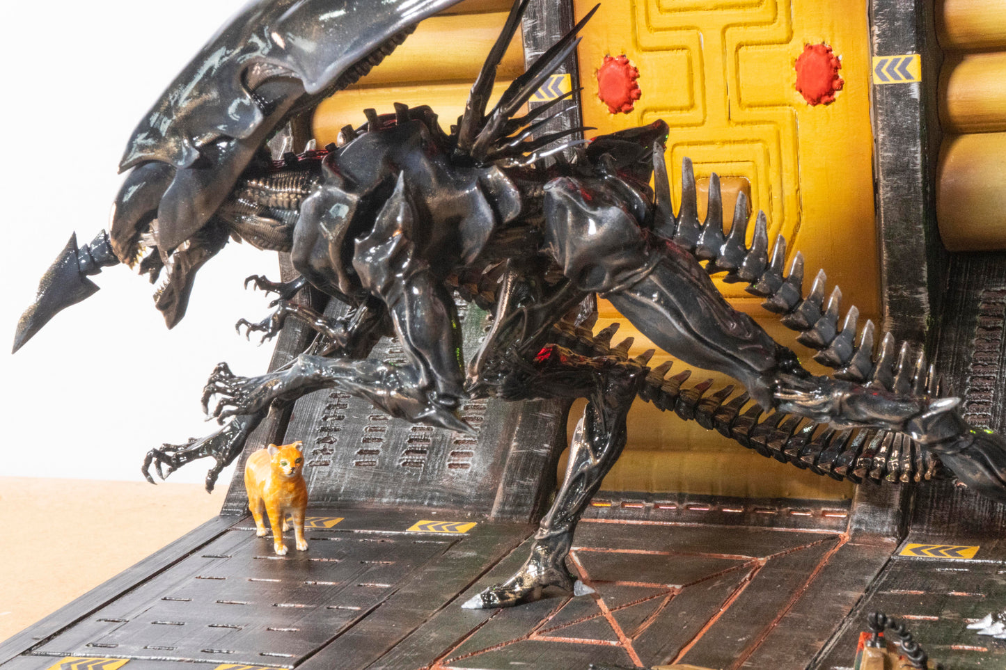 Aliens diorama Alien Queen diorama