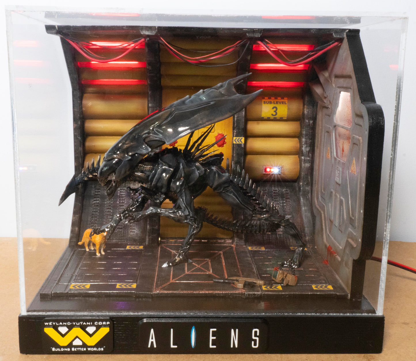 Aliens diorama Alien Queen diorama
