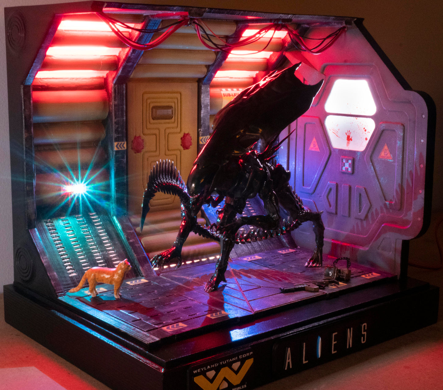 Aliens diorama Alien Queen diorama