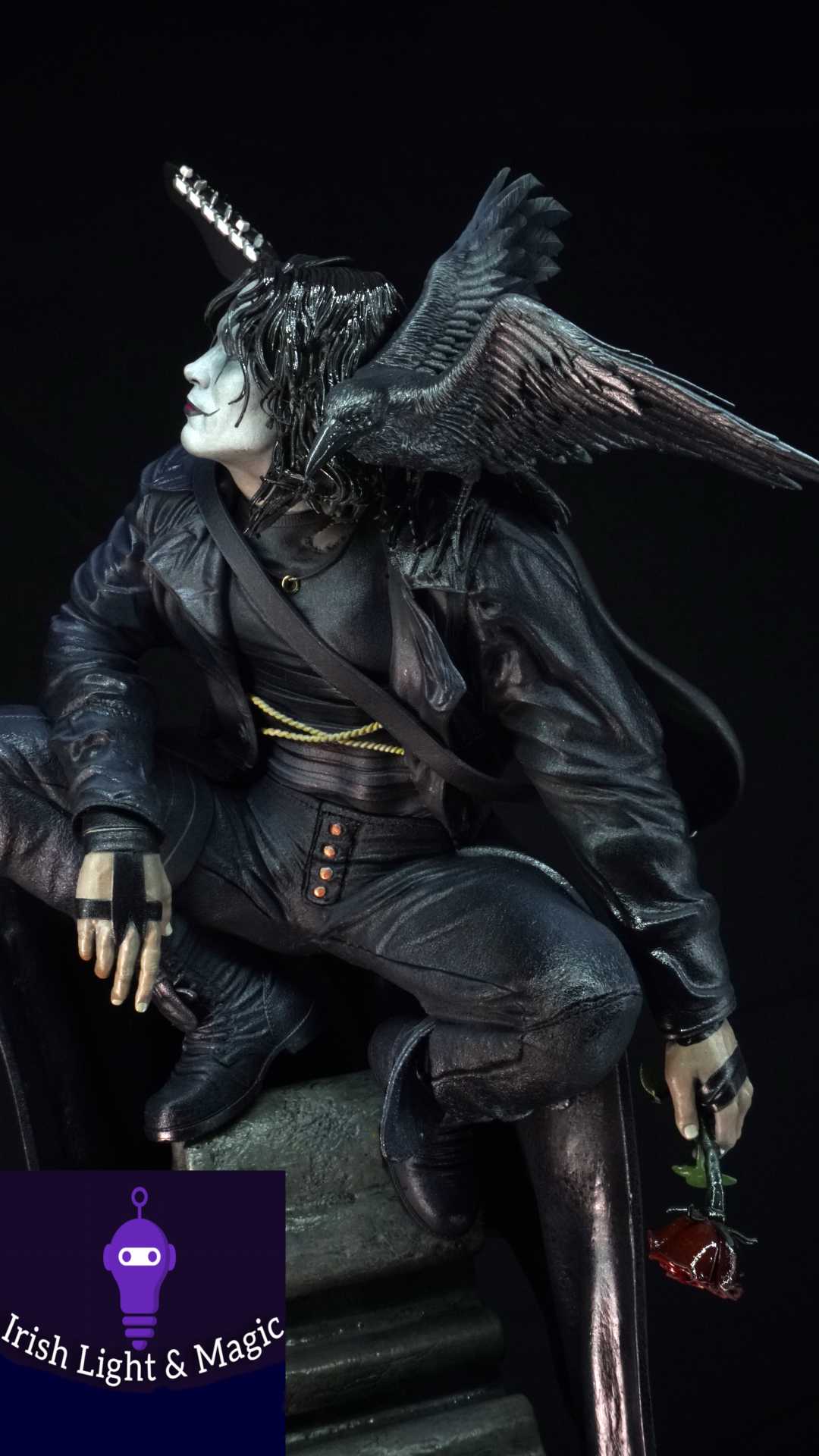 The Crow Eric Draven Statue