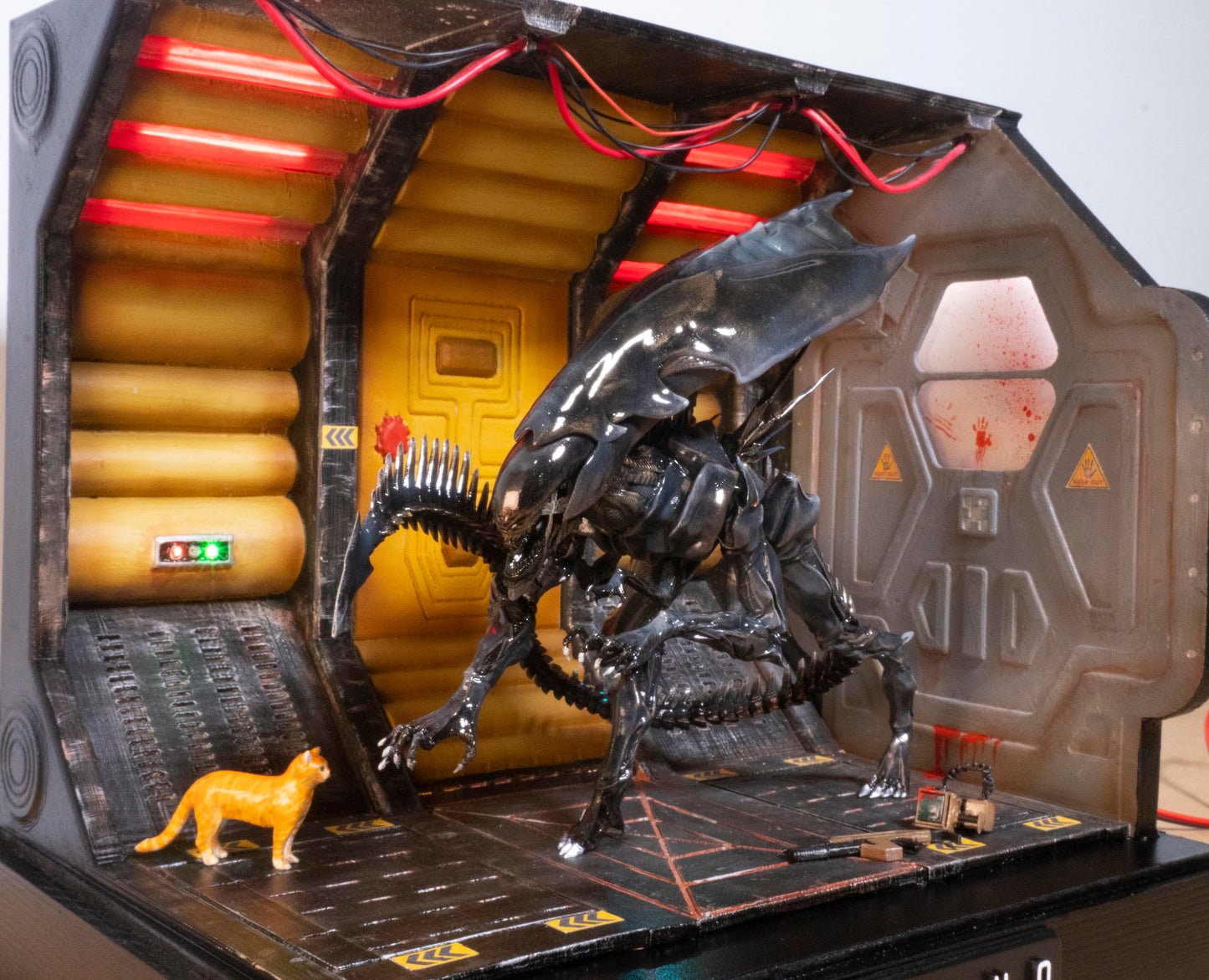 Aliens diorama Alien Queen diorama