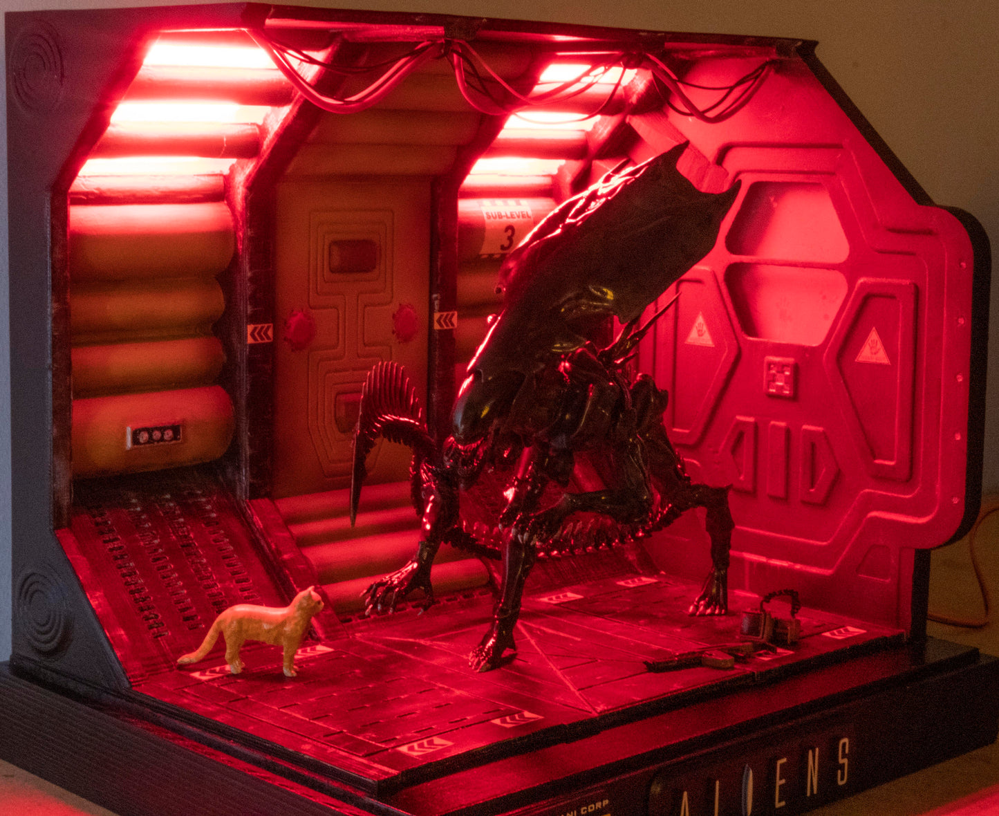 Aliens diorama Alien Queen diorama
