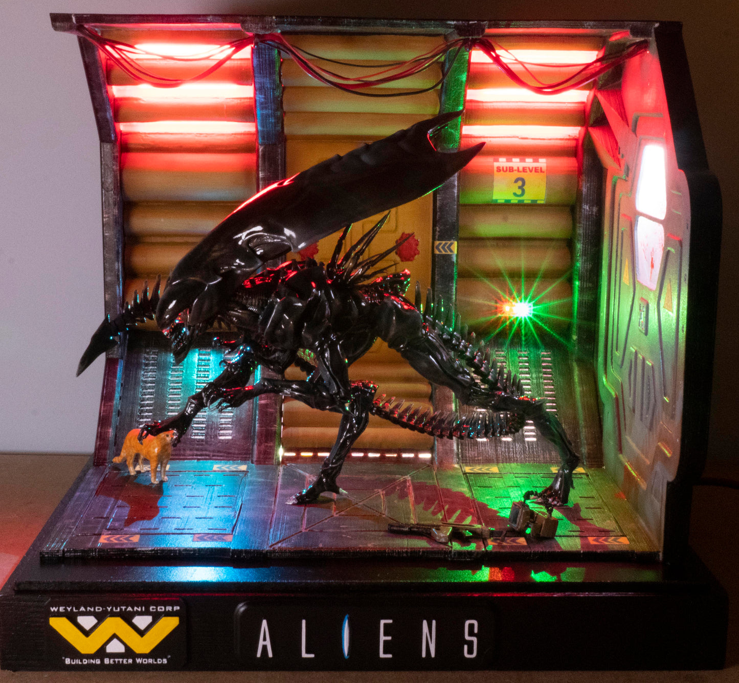 Aliens diorama Alien Queen diorama