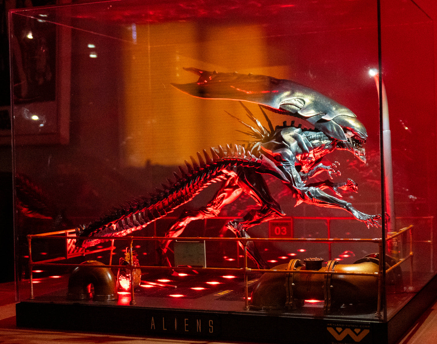 Alien Queen diorama Queen Alien Statue Alien diorama