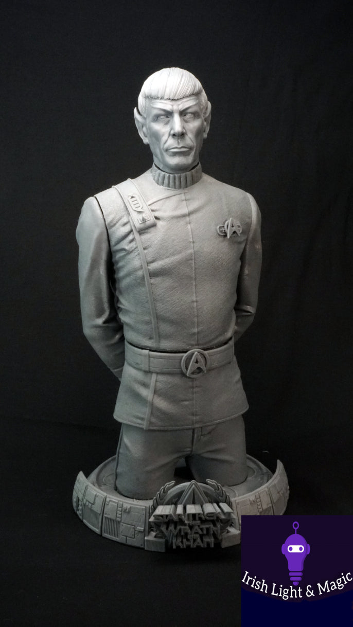 Spock bust Wrath of Khan