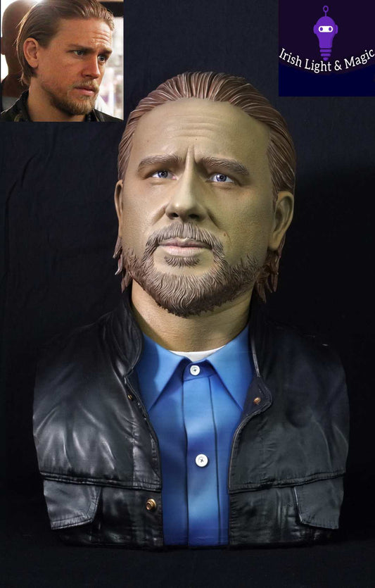 Jax Teller full size bust from Sons of Anarchy