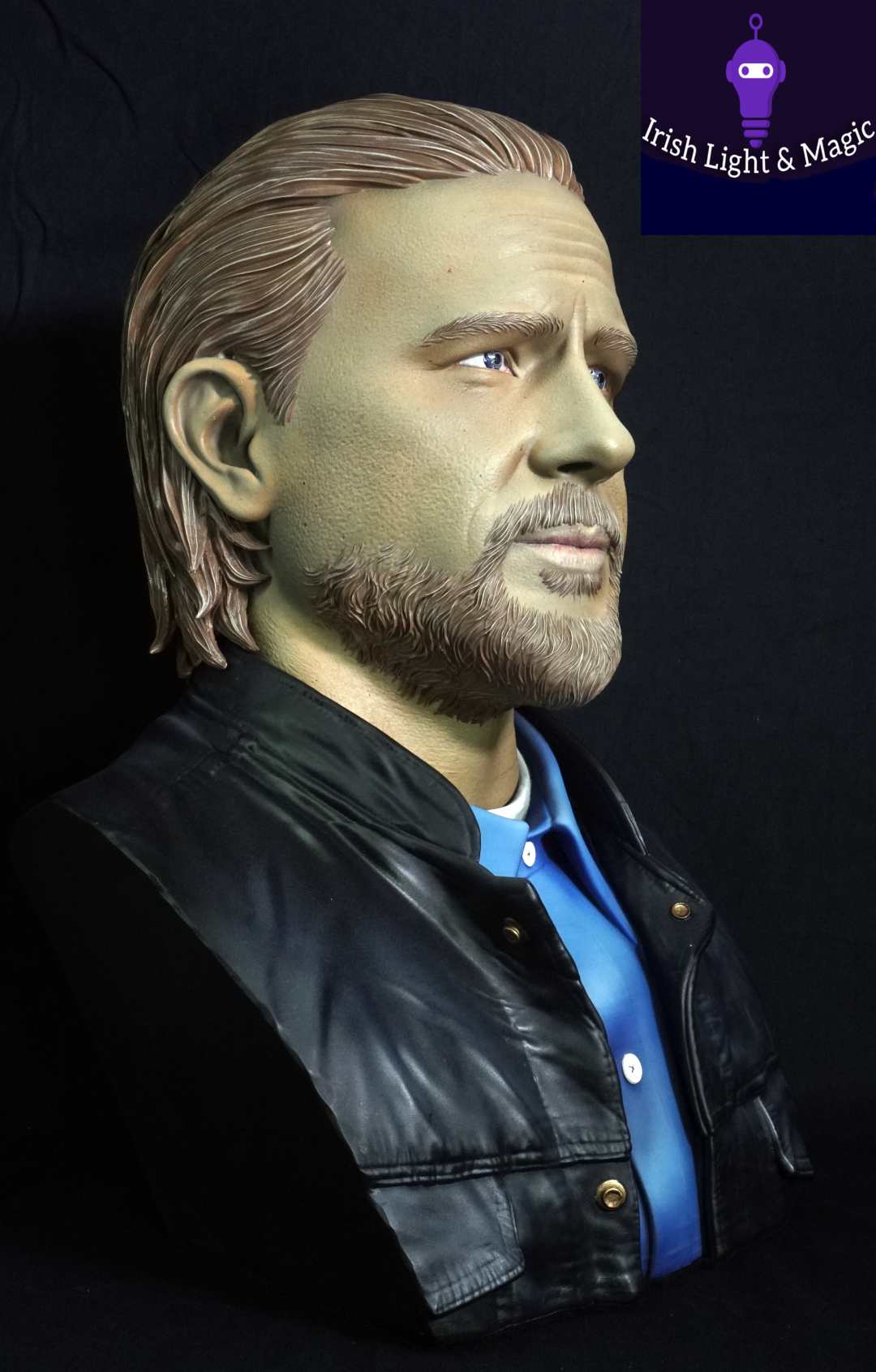 Jax Teller full size bust from Sons of Anarchy