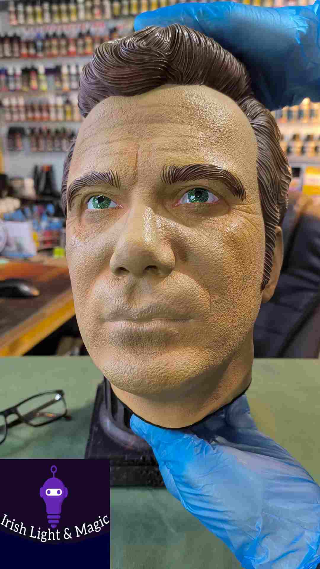 James T Kirk Statue Full Size 1:1 Scale